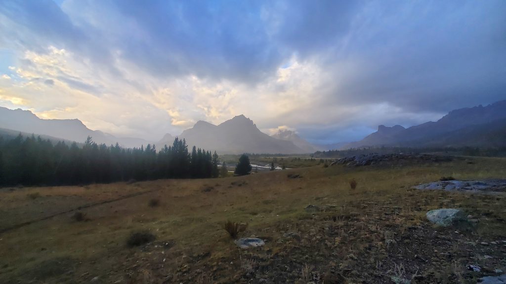 Silver lining to a passing storm